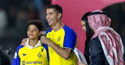 كريستيانو جونيور يقترب من مزاملة والده في النصر
