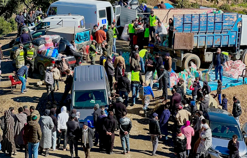 الحسيمة: حملة “لنمنحهم شتاءً دافئًا” تصل إلى دواوير متضررة بجماعة تغزويث
