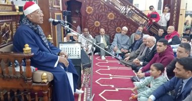 الطاروطى يحيى أمسية بالمسجد البحرى بقرية كفر مجر بكفر الشيخ