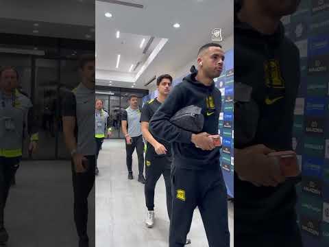وصول النمور الى ملعب اللقاء #الاتحاد_ضمك