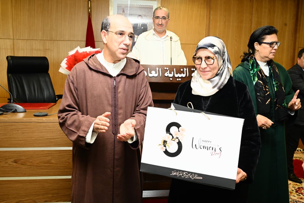 رئاسة النيابة العامة تحتفي بنسائها وتؤكد: “لا تنمية بدون إدماج فعلي للمرأة”