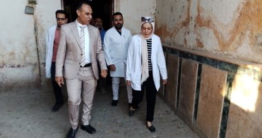 وكيل صحة بنى سويف يتفقد مستشفى الحميات فى أول أيام العيد
