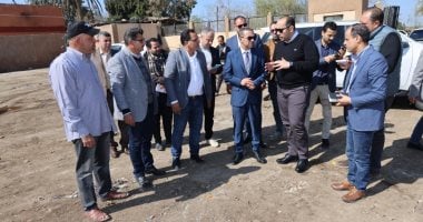 محافظ المنوفية يتفقد المحطة الوسيطة ويشدد بتكثيف المرور الميدانى