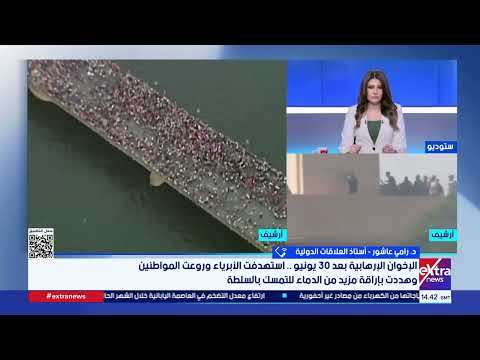 أستاذ علاقات دولية: 30 يونيو وجهت ضربة استراتيجية للتنظيم الدولي للإخوان