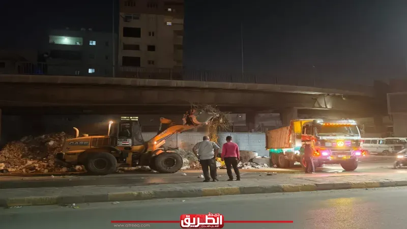 محافظة الجيزة ترفع 2250 طن مخلفات من المنشية وحرم الدائري بالمنيب ضمن حملات مكثفة للنظافة