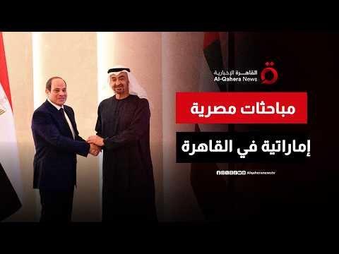 الرئيس المصري يستقبل نظيره الإماراتي بالقاهرة لتعزيز التعاون الثنائي