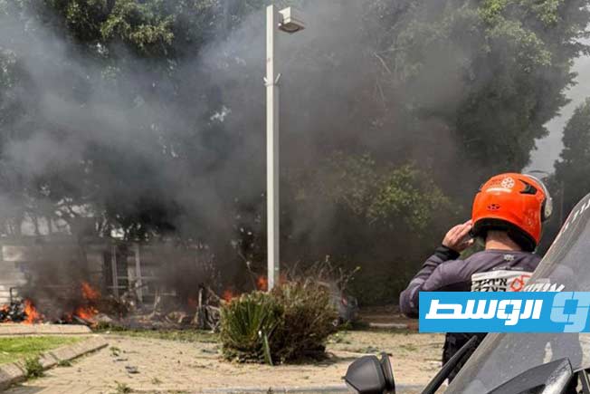 مقتل شخصين في هجوم صاروخي إيراني قرب تل أبيب