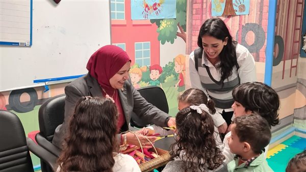 التضامن تنظم عددًا من الفعاليات بمراكز استقبال أبناء العاملين المقامة بالعاصمة الجديدة