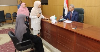 محافظ بنى سويف يعقد اللقاء الأسبوعى مع المواطنين ويوجه بحلول عاجلة للمشاكل