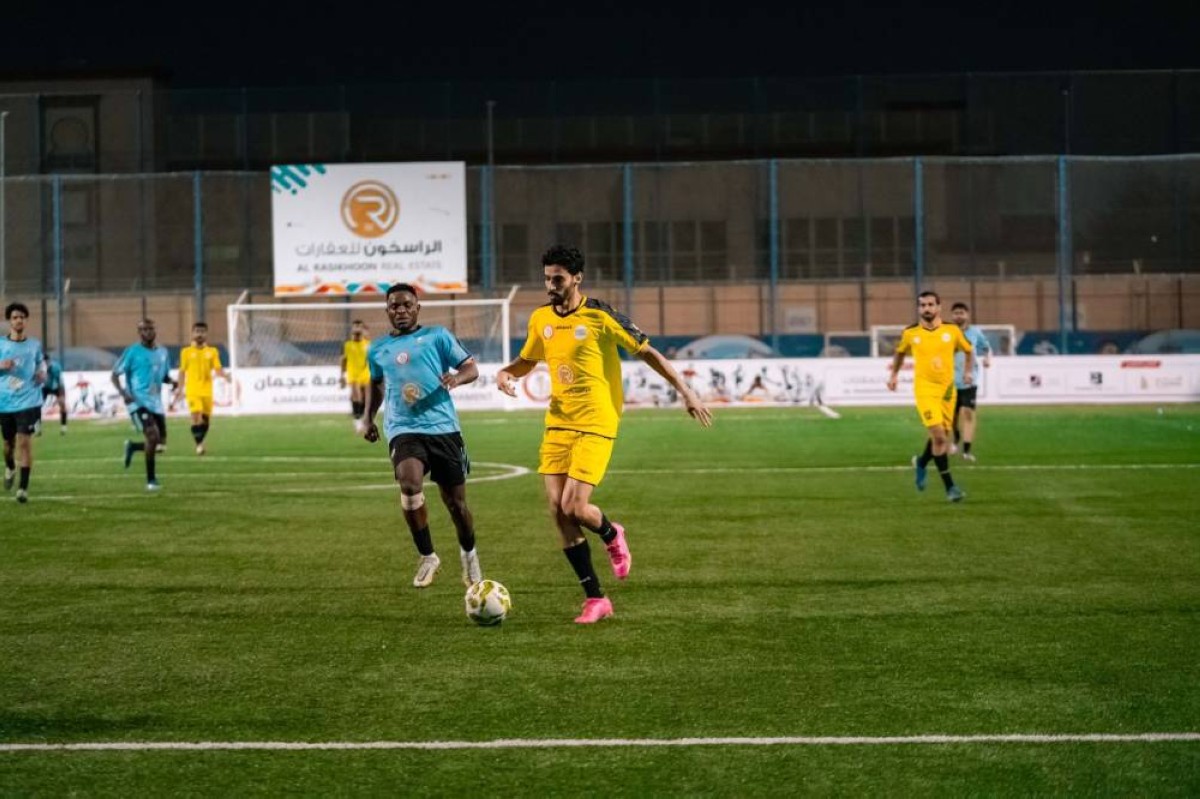البلدية والتخطيط والدفاع المدني يتأهلان لنهائي بطولة كرة القدم في الدورة الرياضية لحكومة عجمان