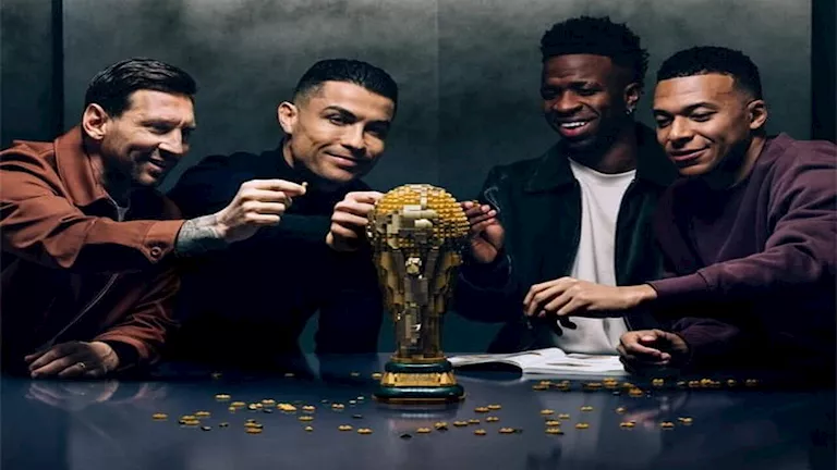 شاهد بالفيديو.. ميسي ورونالدو في إعلان جديد لكأس العالم