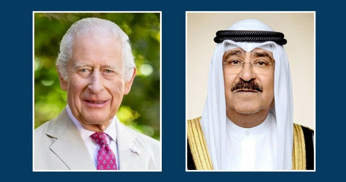 سمو الأمير يتلقى اتصالاً هاتفياً من ملك بريطانيا بحثا خلاله آخر المستجدات الإقليمية والدولية