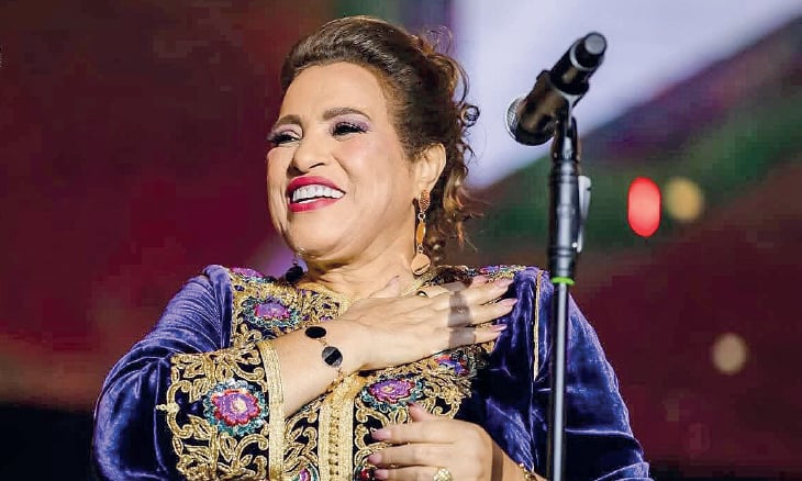 نجاة عتابو في مهرجان «الحمامات» الدولي