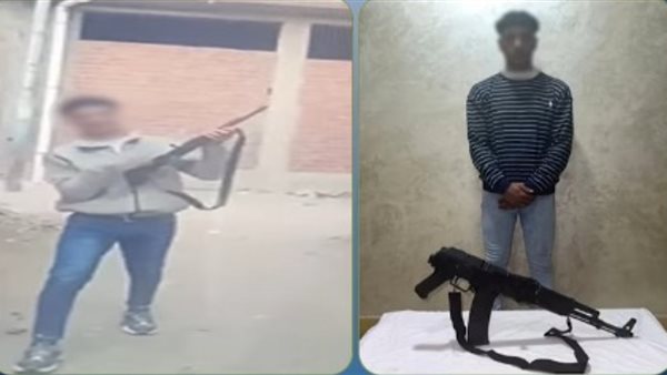 عقوبات صارمة تنتظر عاملا نشر فيديو له بسلاح "فشنك" في الدقهلية