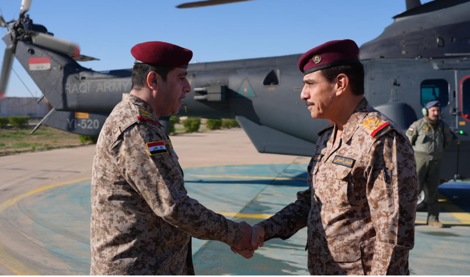 يار الله يتفقد قاطع عمليات صلاح الدين برفقة وفد عسكري رفيع المستوى