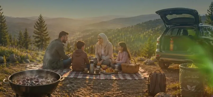 إدارة الأزمات تدعو المتنزهين للالتزام بإرشادات السلامة وتجنب إشعال النيران
