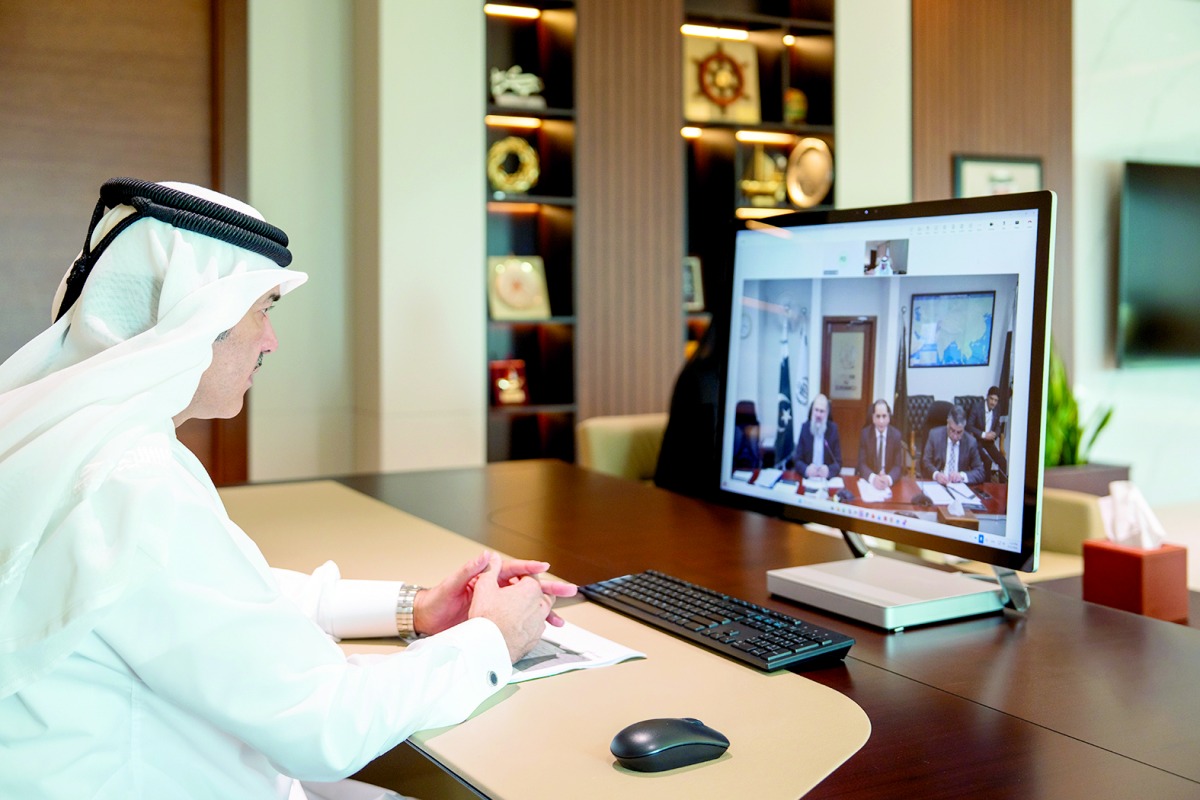 ‫ دعم التعاون التجاري والاستثماري بين قطر وباكستان