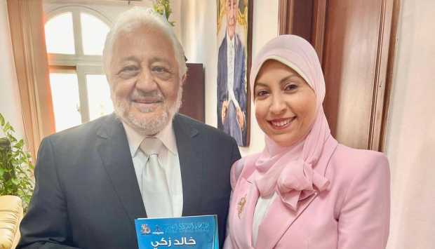 «حضور يتجاوز الكلمات».. نسرين عبد العزيز توثق مسيرة خالد زكي