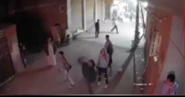 كاميرات المراقبة ترصد المتهمين بالتشاجر وإصابة سائق بكرداسة