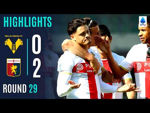 VERONA-GENOA 0-2 | HIGHLIGHTS | Vitinha and Ostigard Sink Verona
