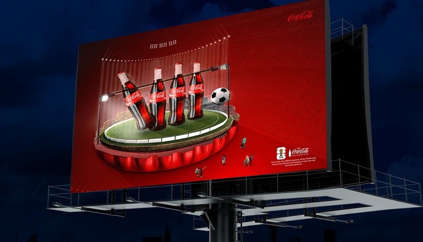 كوكاكولا تزيح بيبسي من 9 ملاعب في كأس العالم