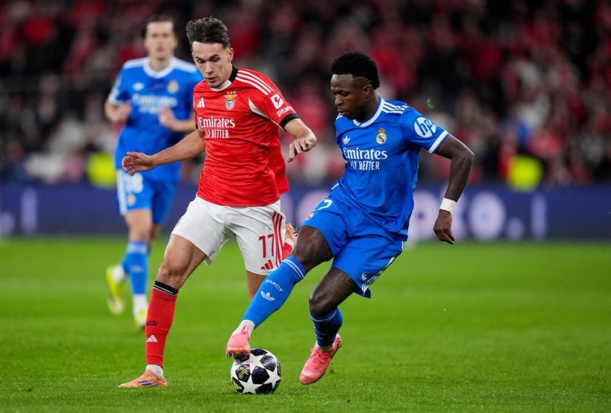 دوري أبطال أوروبا: ريال مدريد يهزم بنفيكا ويضع قدما في ثمن النهائي