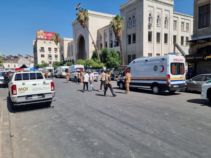 الصحة السورية: ارتفاع عدد ضحايا انفجار دمشق إلى 7 قتلى و22 مصابا