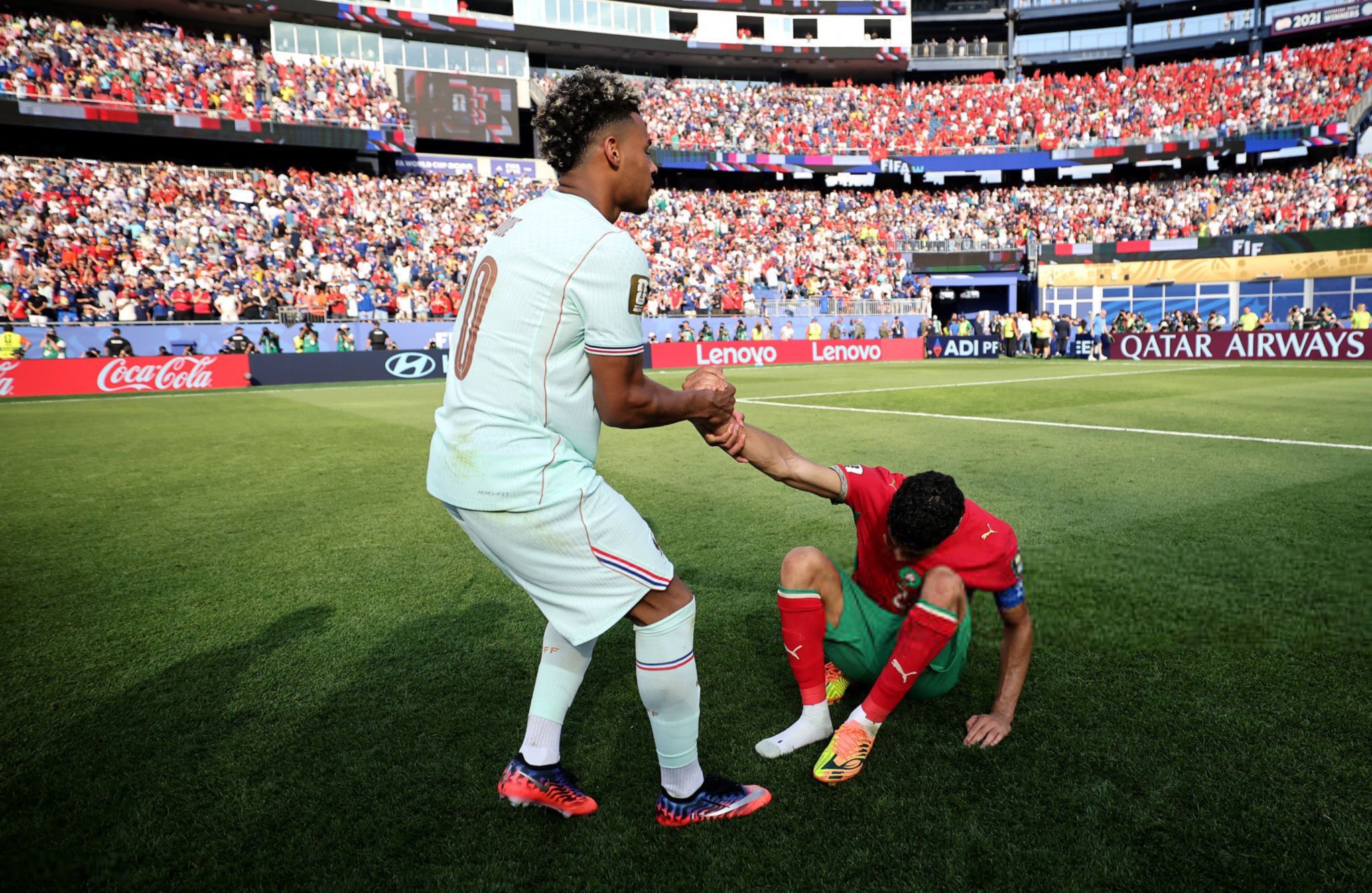 المغرب تخسر أمام فرنسا وتنهي آمال مشاركة العرب في كأس العالم 2026