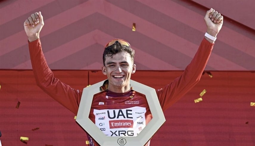 أرقام قياسية للدراج "ديل تورو" بعد تتويجه بلقب طواف الإمارات