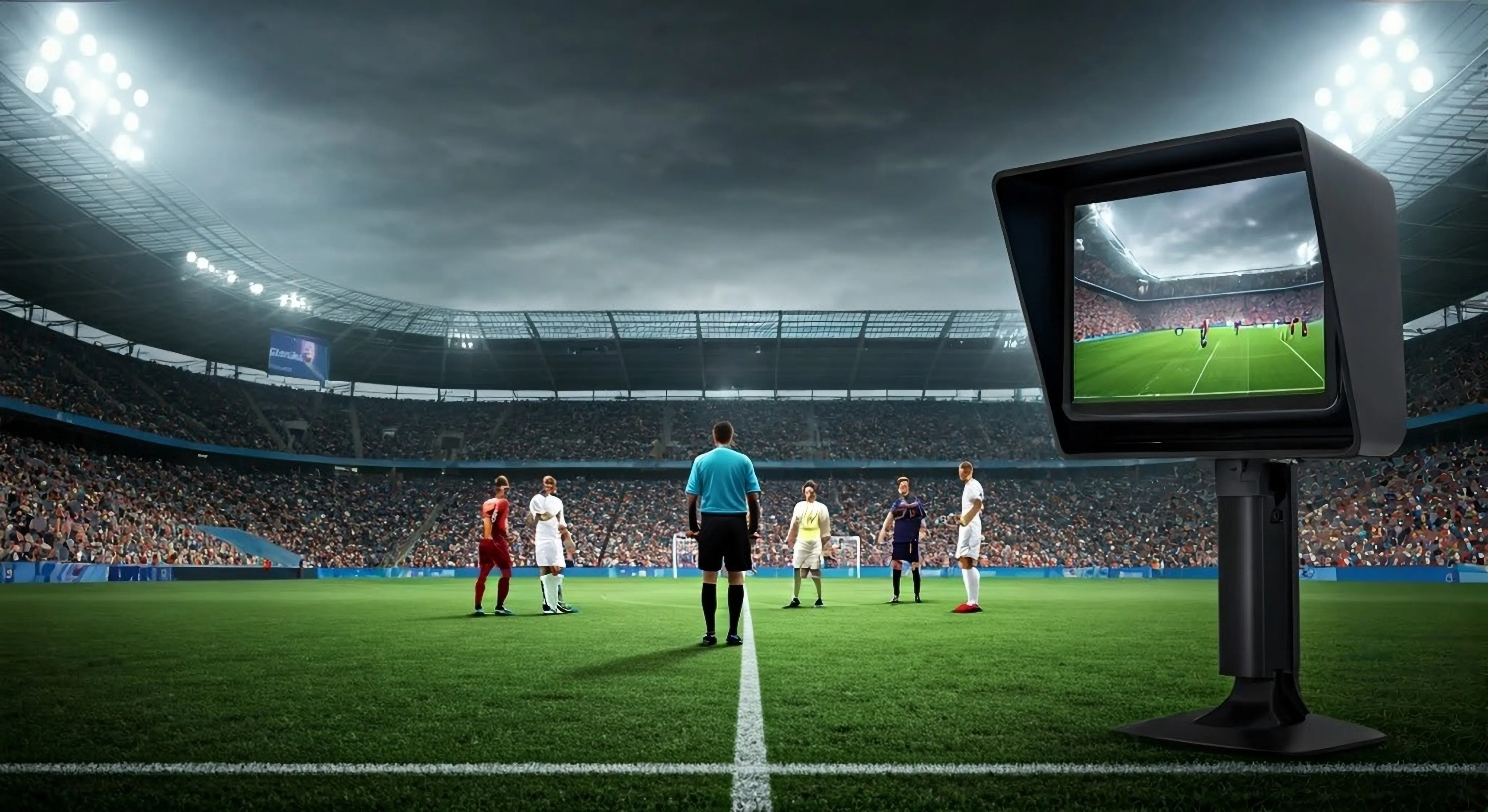 ثورة تقنية هوك اي في ملاعب كرة القدم لضمان العدالة التحكيمية