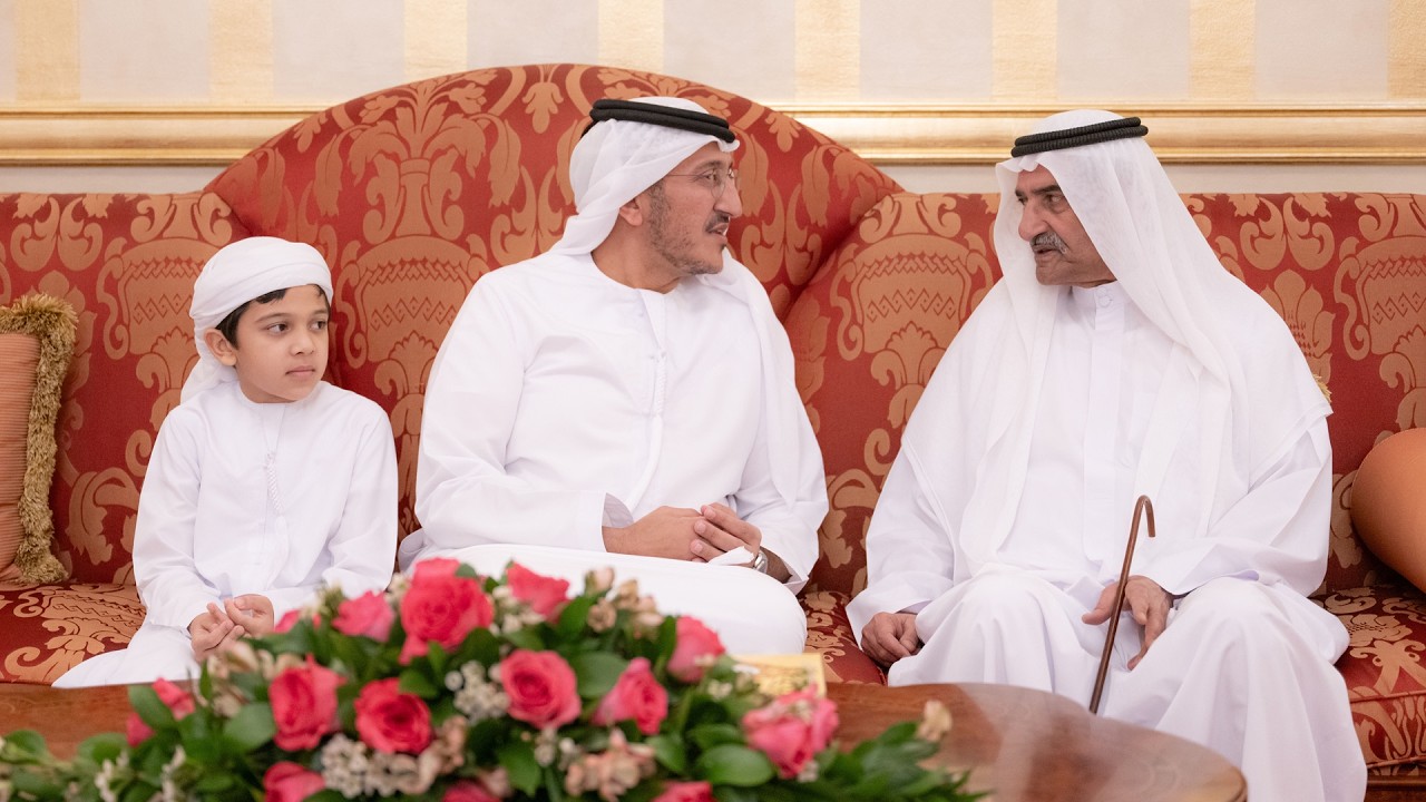 حمد الشرقي يتقبل تهاني الشيوخ والمسؤولين والجاليات بالشهر المبارك