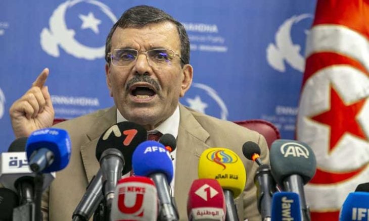 محكمة تونسية تسجن رئيس الوزراء السابق علي العريض 24 عاما
