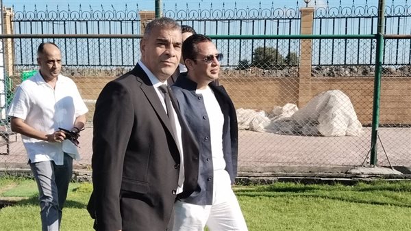 الظهور الأول للكابتن حمزة الجمل المدير الفني لفريق نادي الاتحاد السكندري