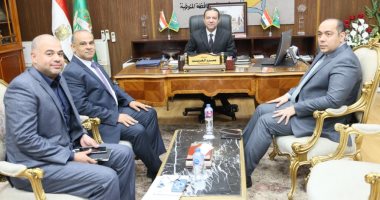محافظ المنوفية يلتقى مدير شركة غاز مصر الجديد ويوجه بمتابعة المشروعات الجارية