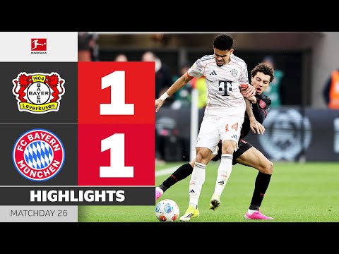 PURE DRAMA: TWO RED CARDS FOR BAYERN! | BAYER 04 LEVERKUSEN - FC BAYERN | Highlights