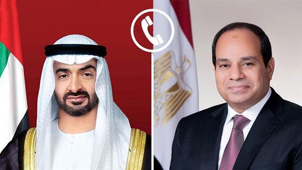 السيسي يؤكد لـ بن زايد ضرورة تسوية الأزمة الإقليمية لتجنب تداعياتها الوخيمة