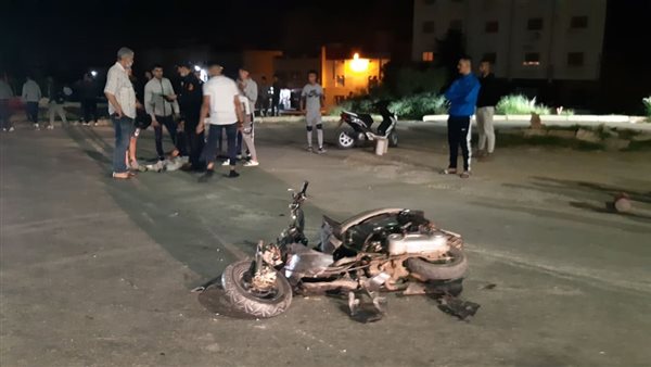 سباق الموت، مصرع 3 شباب في تصادم عدد من الدراجات النارية بالدقهلية