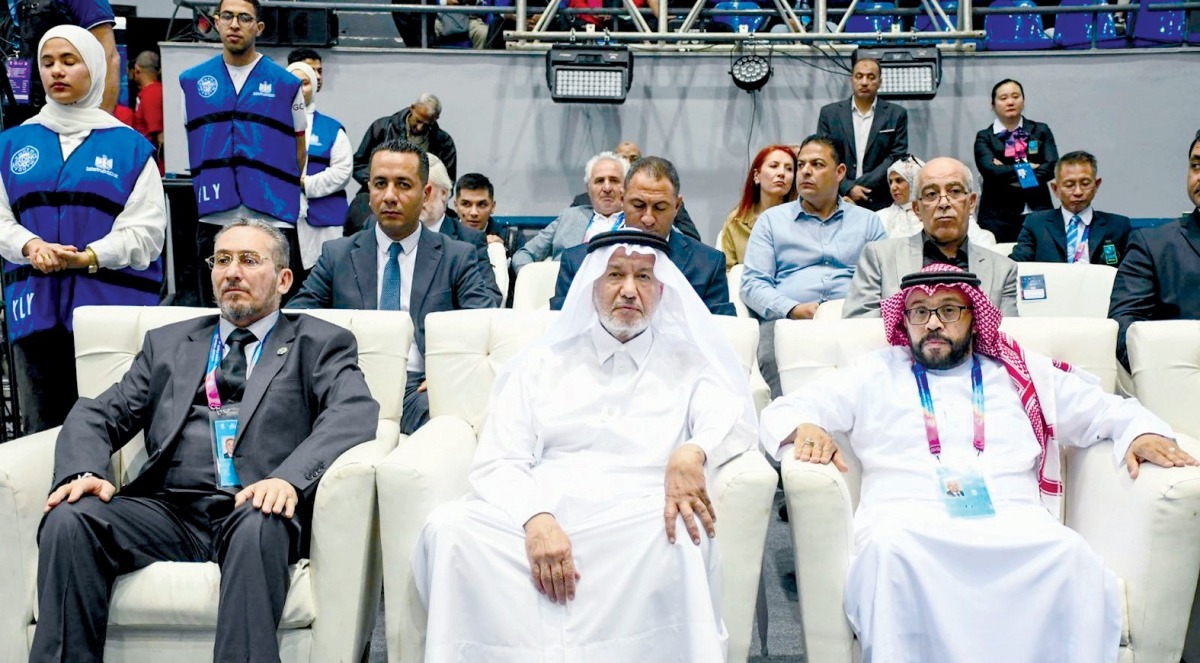 ‫ المانع يحضر افتتاح مونديال رفع الأثقال للناشئين