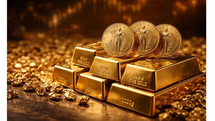 الذهب يعوض خسائره ويدور قرب 4441 دولاراً للأونصة