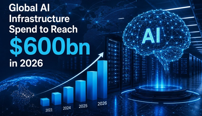 600 مليار دولار استثمارات متوقعة في البنية التحتية للذكاء الاصطناعي خلال 2026