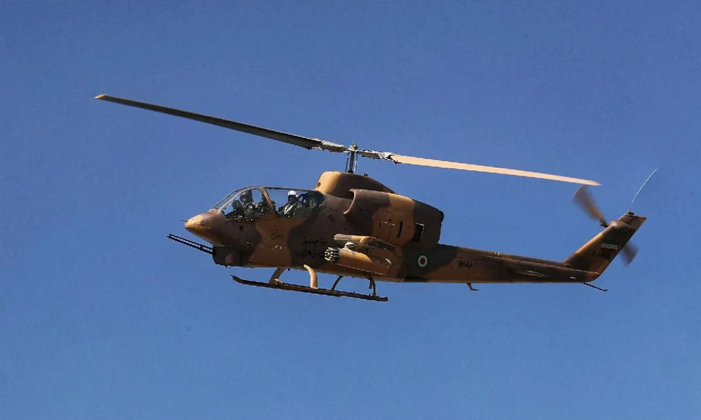 مقتل شخصين على الأقل في تحطم مروحية عسكرية في وسط إيران