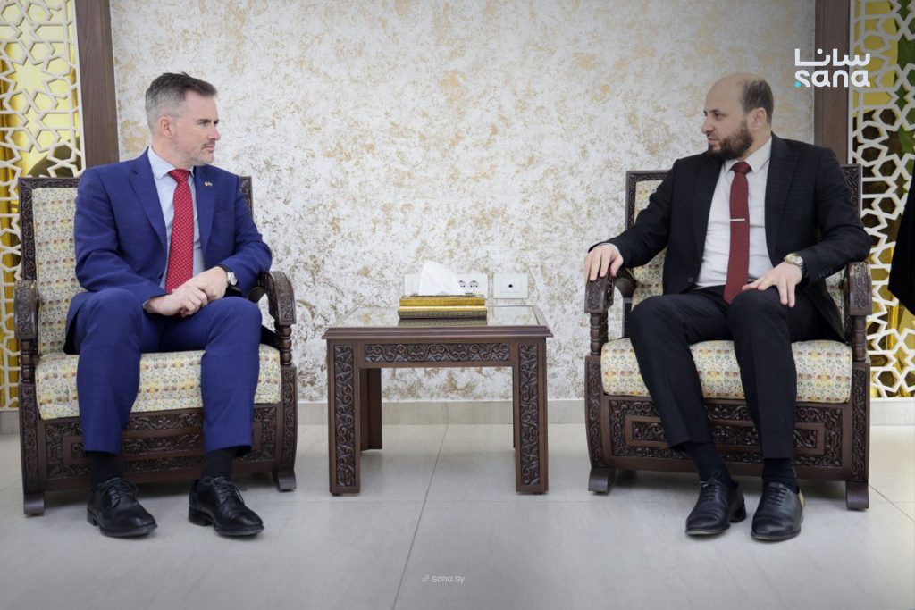 مباحثات سورية كندية لتطوير التعاون في قطاعي النفط والغاز