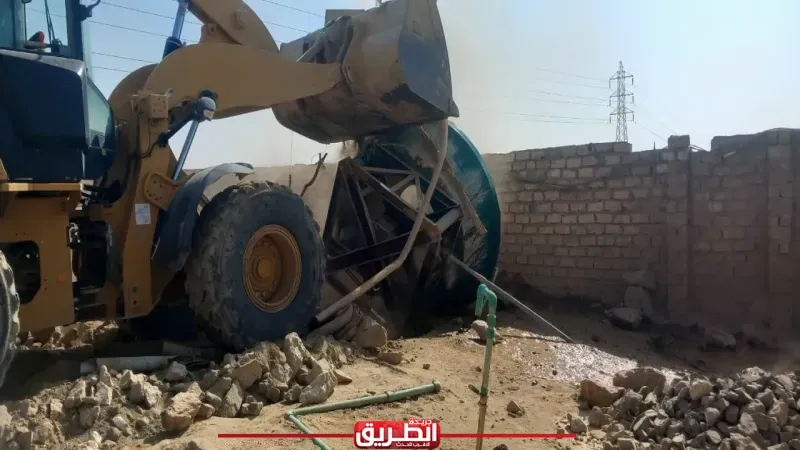 ضمن أعمال الموجة 28 .. إزالة 15 حالة تعدٍ و4 طواحين ذهب وإسترداد 8910 متراً من الأراضي الزراعية بقوص قنا