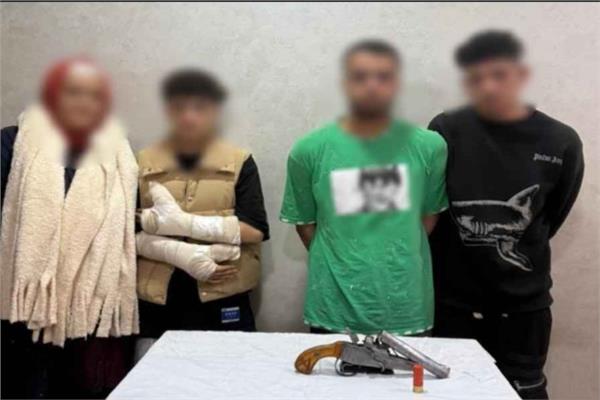 خلاف مالي يكشف جريمة استعراض بالسلاح الناري في قليوب