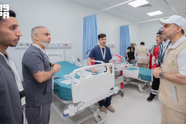 وزير الصحة يقف ميدانيًا على جاهزية الخدمات الصحية بالمشاعر المقدسة خلال حج 1447هـ