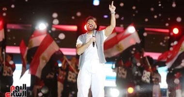 تامر حسنى: مجهود ضخم فى العاصمة الجديدة وتحية لكل القائمين على فكرة الشاشة