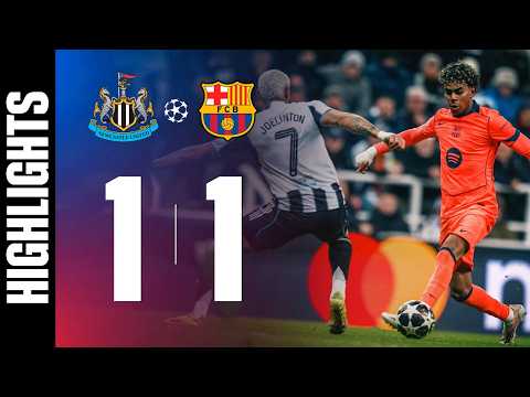 HIGHLIGHTS | NEWCASTLE 1 vs 1 FC BARCELONA