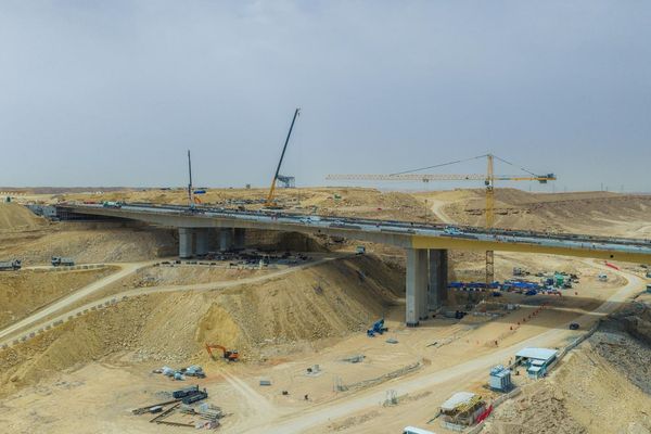 إنجاز 65% من مشروع تنفيذ امتداد طريق الطائف في الرياض