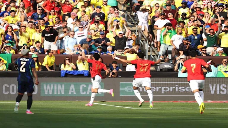 شوط ناري بين البرازيل ومصر في ودية أوهايو