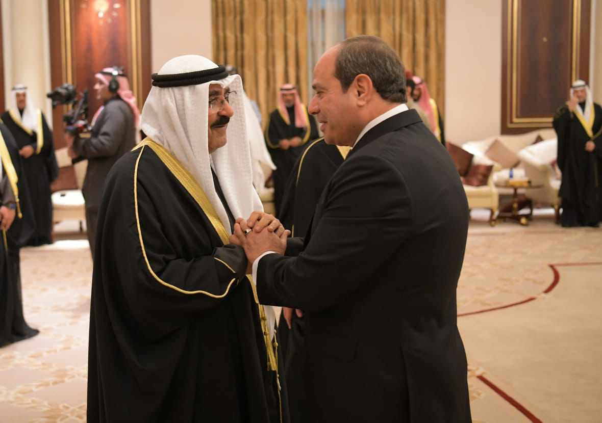 السيسي: مستعدون لتسخير كافة الإمكانات لدعم الكويت والأشقاء في الخليج